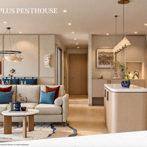 The Title KUARTZ, 2 bedroom apartments - from 56 m² to 97 m²